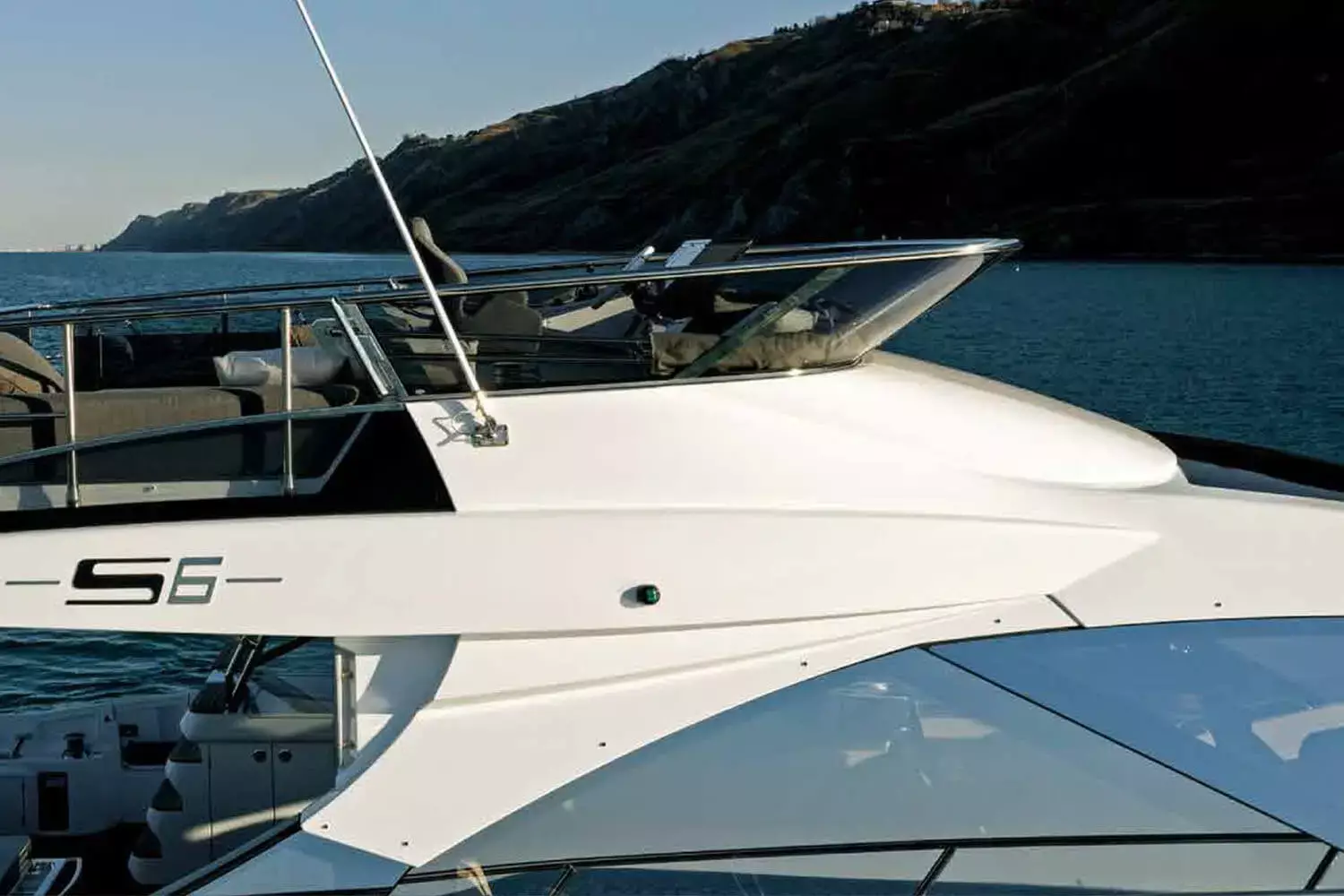 azimut s6 yacht for sale AMF exterior sport fly-bridge