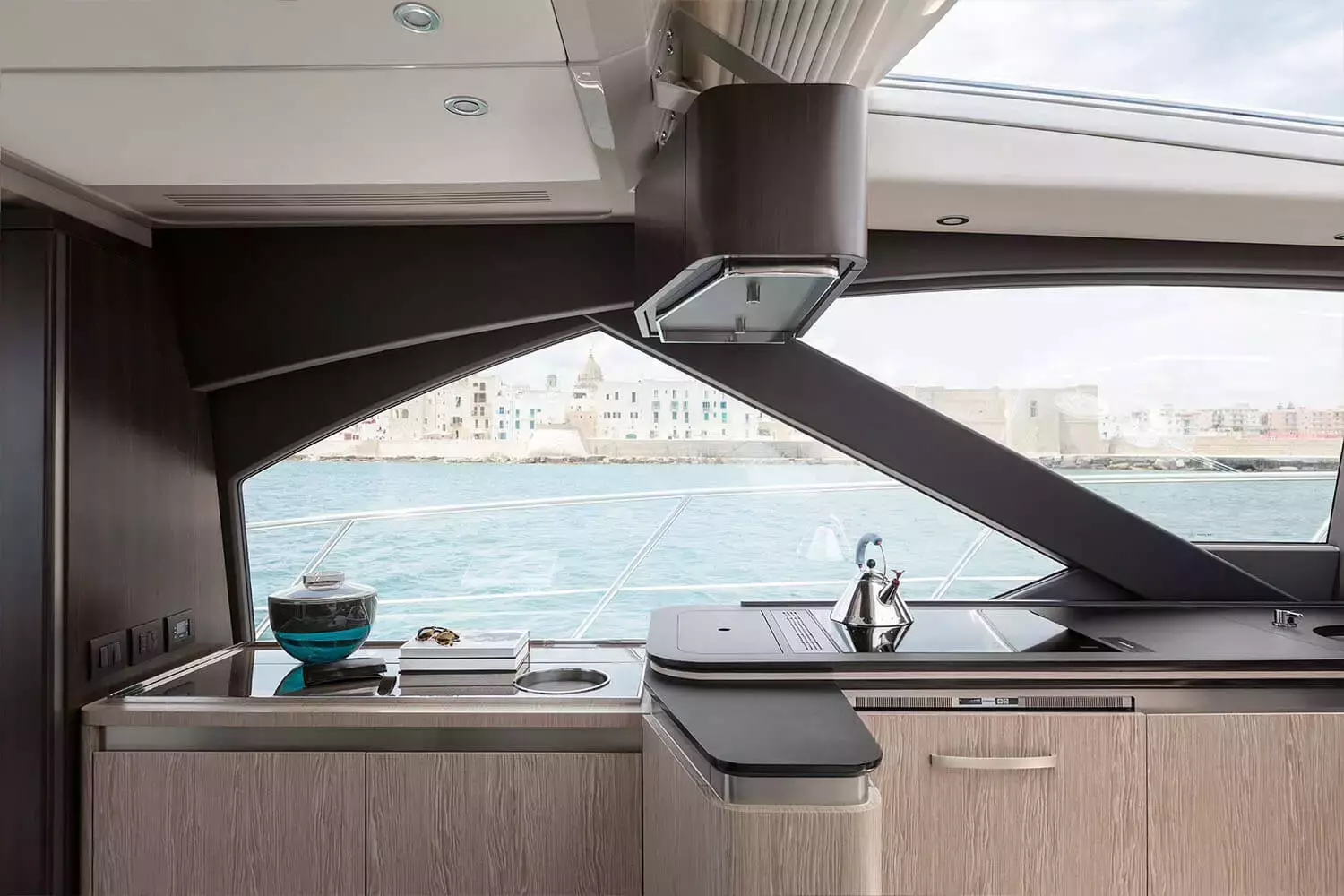 azimut s6 yacht for sale AMF interior kitchenette