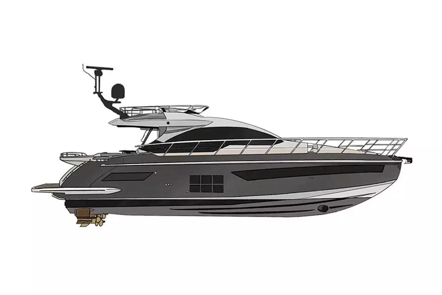 azimut s6 yacht for sale AMF plans