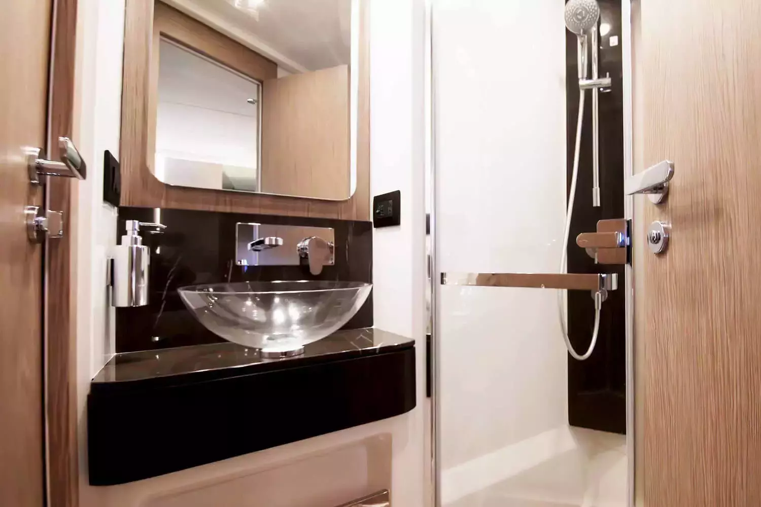 azimut s6 yacht for sale AMF interior guest bath